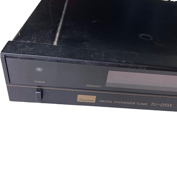 Sansui Digital Synthesizer Tuner TU D55X FM AM Preset Station DJ Equipment u Vin - Picture 2 of 11